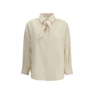 Cruna Women Shirt With Bow Collar